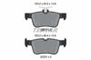 Textar Brake Pads Set Brake Pads Full Set Of 4 Rear 2253105 thumbnail