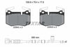 Textar Brake Pads Full Set Of 4 Rear With Accessories 2254201 thumbnail