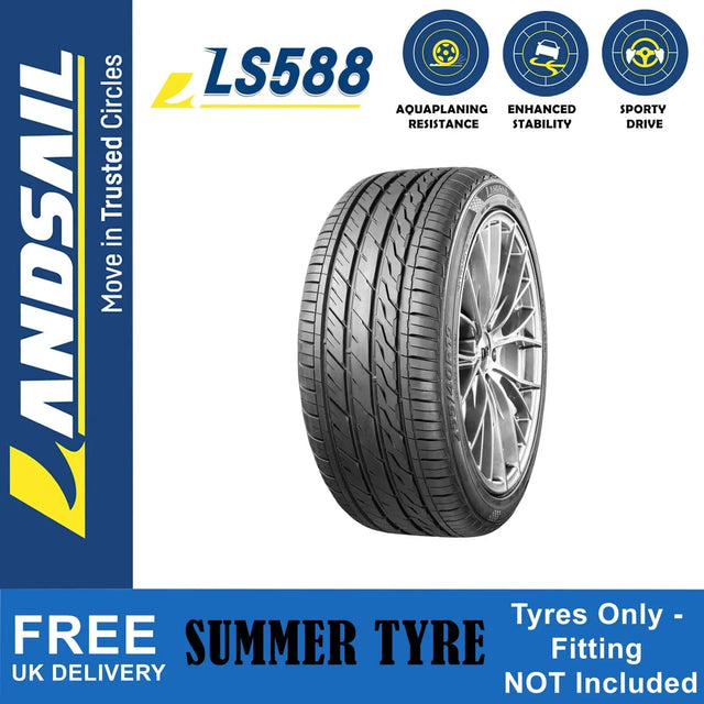 Landsail LS588 225/50 R17 98W XL Tyre Summer EU Label B/B 72dB - Free Delivery - image 2