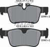 Textar Brake Pads Set Brake Pads Full Set Of 4 Rear 2256801 thumbnail