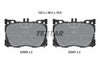 Textar Brake Pads Full Set Of 4 Front 2258601 thumbnail