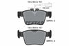 Textar Brake Pads Set Brake Pads Full Set Of 4 Rear 2260501 thumbnail