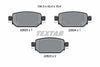 Textar Brake Pads Set Brake Pads Full Set Of 4 Rear 2262301 thumbnail