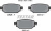 Textar Brake Pads Set Brake Pads Full Set Of 4 Rear 2262301 thumbnail