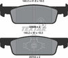 Textar Brake Pads Full Set Of 4 Front 2262601 thumbnail