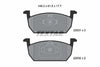 Textar Brake Pads Full Set Of 4 Front 2263101 thumbnail