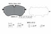 Textar Brake Pads Full Set Of 4 Front With Brake Caliper Screws With Accessories 2264401 thumbnail