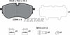 Textar Brake Pads Full Set Of 4 Front With Brake Caliper Screws With Accessories 2264401 thumbnail
