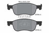 Textar Brake Pads Full Set Of 4 Front 2274801 thumbnail