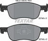Textar Brake Pads Full Set Of 4 Front 2274801 thumbnail