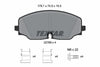 Textar Brake Pads Full Set Of 4 Front With Brake Caliper Screws With Accessories 2276901 thumbnail