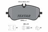 Textar Brake Pads Full Set Of 4 Rear With Brake Caliper Screws With Accessories 2280201 thumbnail