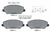 Textar Brake Pads Full Set Of 4 Front With Accessories 2280401 thumbnail
