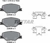 Textar Brake Pads Full Set Of 4 Front With Accessories 2283801 thumbnail