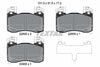 Textar Brake Pads Full Set Of 4 Front With Counterweights 2285801 thumbnail