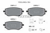 Textar Brake Pads Full Set Of 4 Rear With Brake Caliper Screws With Accessories 2286101 thumbnail