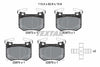 Textar Brake Pads Full Set Of 4 Rear With Accessories With Counterweights 2287301 thumbnail