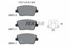 Textar Brake Pads Full Set Of 4 Rear With Accessories 2287601 thumbnail