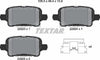 Textar Brake Pads Set Brake Pads Full Set Of 4 Rear 2292301 thumbnail