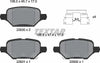 Textar Brake Pads Full Set Of 4 Rear With Accessories 2293001 thumbnail