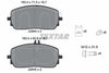 Textar Brake Pads Full Set Of 4 Front With Brake Caliper Screws With Accessories 2294401 thumbnail