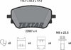 Textar Brake Pads Full Set Of 4 Rear With Bolts Screws With Accessories 2298701 thumbnail