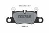Textar Brake Pads Set Brake Pads Full Set Of 4 Rear 2299001 thumbnail