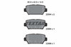 Textar Brake Pads Set Brake Pads Full Set Of 4 Rear 2299401 thumbnail