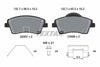 Textar Brake Pads Full Set Of 4 Front With Brake Caliper Screws With Accessories 2299701 thumbnail