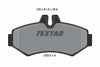 Textar Brake Pads Set Brake Pads Full Set Of 4 Rear 2302101 thumbnail