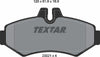 Textar Brake Pads Set Brake Pads Full Set Of 4 Rear 2302101 thumbnail