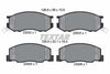Textar Brake Pads Full Set Of 4 Front 2303201 thumbnail