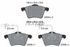 Textar Brake Pads Full Set Of 4 Front 2303401 thumbnail