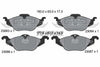 Textar Brake Pads Full Set Of 4 Front 2306302 thumbnail