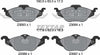 Textar Brake Pads Full Set Of 4 Front 2306302 thumbnail