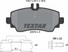Textar Brake Pads Full Set Of 4 Front With Brake Caliper Screws With Accessories 2307003 thumbnail