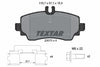 Textar Brake Pads Full Set Of 4 Front With Brake Caliper Screws With Accessories 2307004 thumbnail