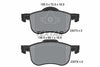 Textar Brake Pads Full Set Of 4 Front 2307303 thumbnail