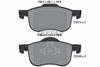 Textar Brake Pads Full Set Of 4 Front 2307401 thumbnail
