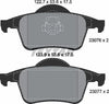 Textar Brake Pads Set Brake Pads Full Set Of 4 Rear 2307602 thumbnail