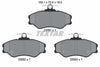 Textar Brake Pads Full Set Of 4 Front 2308101 thumbnail