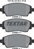 Textar Brake Pads Full Set Of 4 Front 2308801 thumbnail