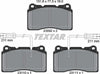 Textar Brake Pads Full Set Of 4 Front 2309201 thumbnail