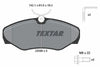 Textar Brake Pads Full Set Of 4 Front With Brake Caliper Screws 2309902 thumbnail