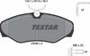 Textar Brake Pads Full Set Of 4 Front With Brake Caliper Screws 2309902 thumbnail