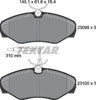 Textar Brake Pads Full Set Of 4 Front 2309903 thumbnail