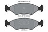 Textar Brake Pads Full Set Of 4 Front 2310301 thumbnail