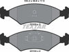 Textar Brake Pads Full Set Of 4 Front 2310301 thumbnail