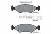 Textar Brake Pads Full Set Of 4 Front 2310501 thumbnail