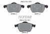 Textar Brake Pads Full Set Of 4 Front 2310601 thumbnail